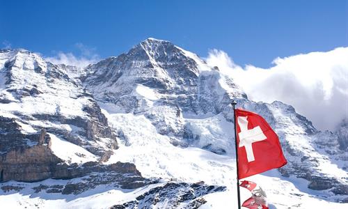 Swiss Alps in Switzerland