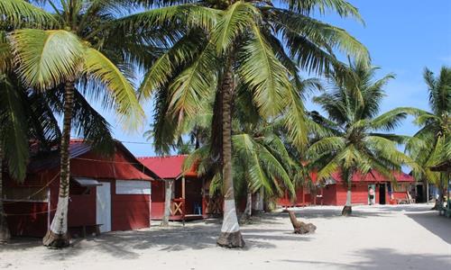 Cabañas en Isla Diablo