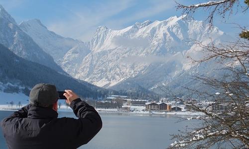 Lago Achensee en Austria