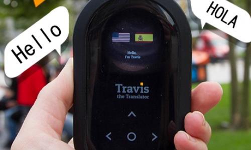 Travis The Translator - dispositivos para viajes - Tiqy