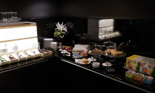 staff and breakfast staff and breakfast