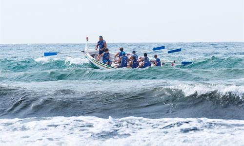 Kayaking Contest in El Palo Beach Kayaking Contest in El Palo Beach