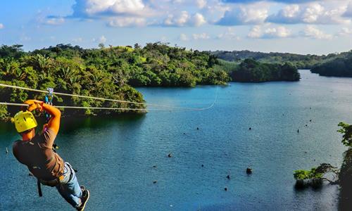 Canopy Tour Over the Gatun Lake