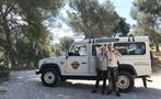 happy couple enjoying the tour in 4x4 - tiqy, 4X4 Adventure in Valle del Guadalhore