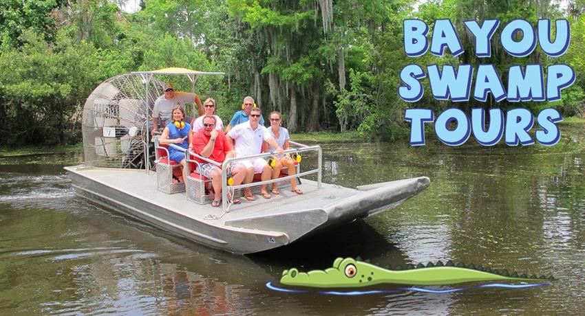 airboat tour by Bayou Swamp Tours - tiqy, Tour en Bote-Aéreo