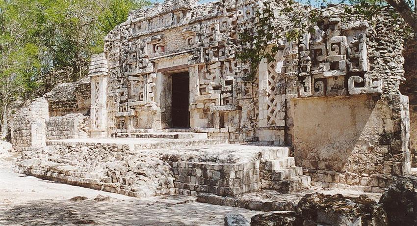 Ruta chenes from Campeche Maya ruins, Ruta Chenes desde Campeche