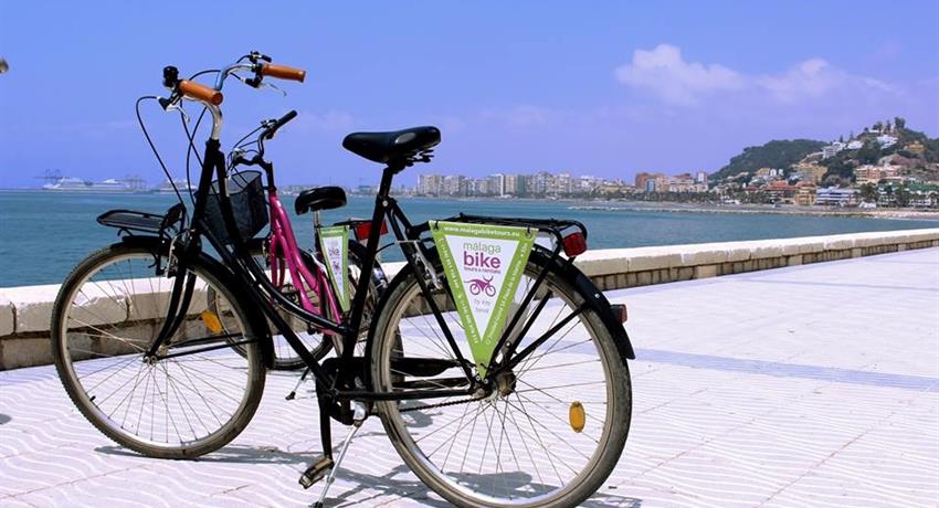 Malaga bike tours and rentals, Alternative Malaga Route