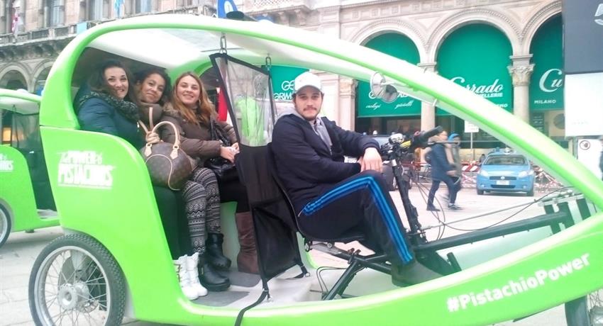 4, Best of Milan Rickshaw Experience