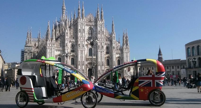 7, Best of Milan Rickshaw Experience