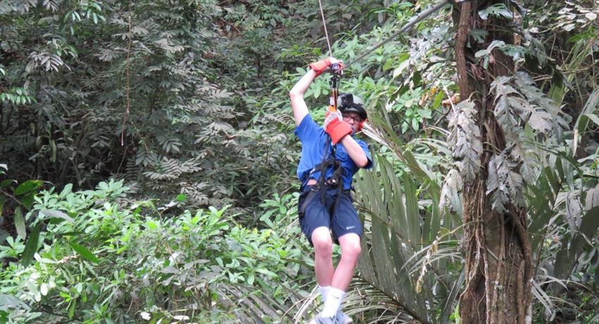 Kid Canopy Wildlife Panama, Canopy Tour in Anton Valley from Beach Hotels