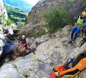 Canyoning Adventure in the Pyrenees from Barcelona