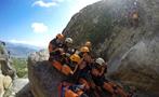 Cayoning in the pyreness from barcelona group, Canyoning Adventure in the Pyrenees from Barcelona