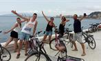city bike tour happy group, City Bike Tour in Malaga