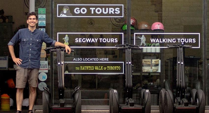 Go Tours Toronto, Classic Distillery Segway Tour