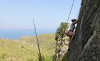 Rock Climbing woman, Aventura Extrema de Escalada de Rocas 