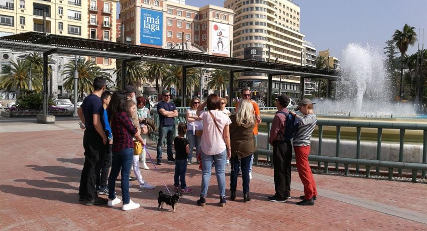Plaza la Marina, Tour de Málaga al Completo