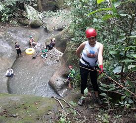 Experiencia de Rapel en Capira