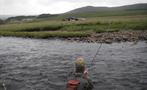 learning how to fly fishing - tiqy, Fish for Trout on the River Swale