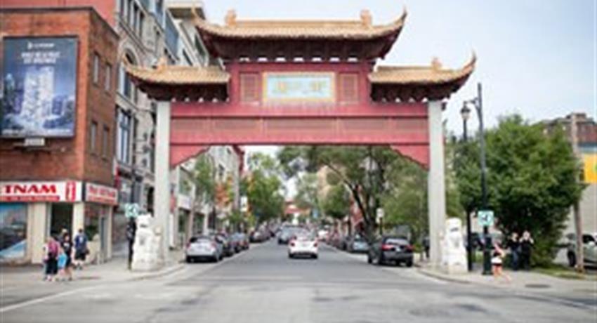 Chinatown Gate, Sabores del Sur de Montreal