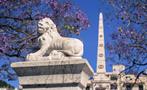 statue of a lion - tiqy, Free Walking Tour in Malaga