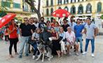 big group in the end of the tour - tiqy, Tour Gratuito a Pie en Málaga