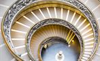 Friday evening vatican tour stairs, Friday Evening Vatican Tour
