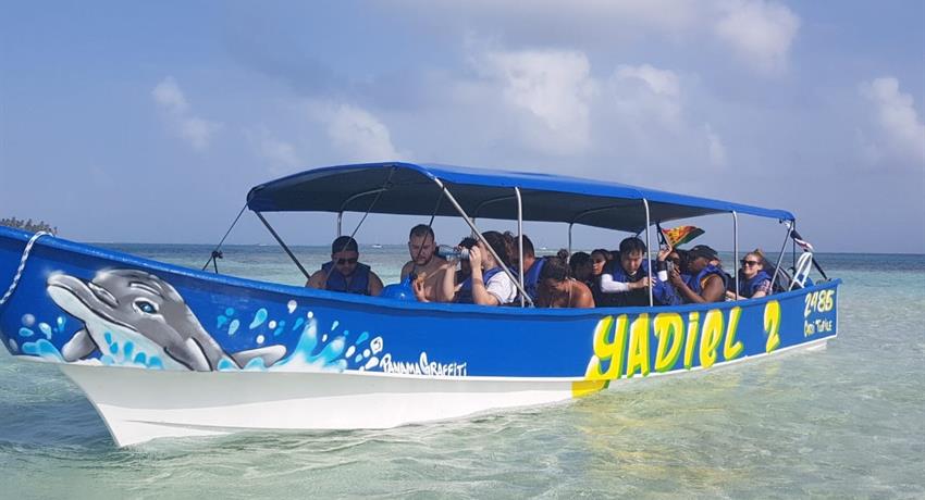 San Blas 5, Full Day Tour to 4 San Blas Islands with Snorkel, Kayak and Paddle Board