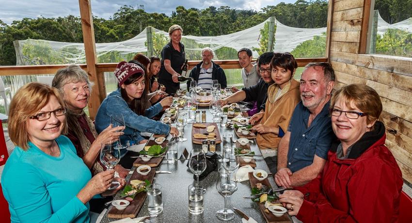 Bruny Island Travellers lunch, Gourmet Experience on Bruny Island