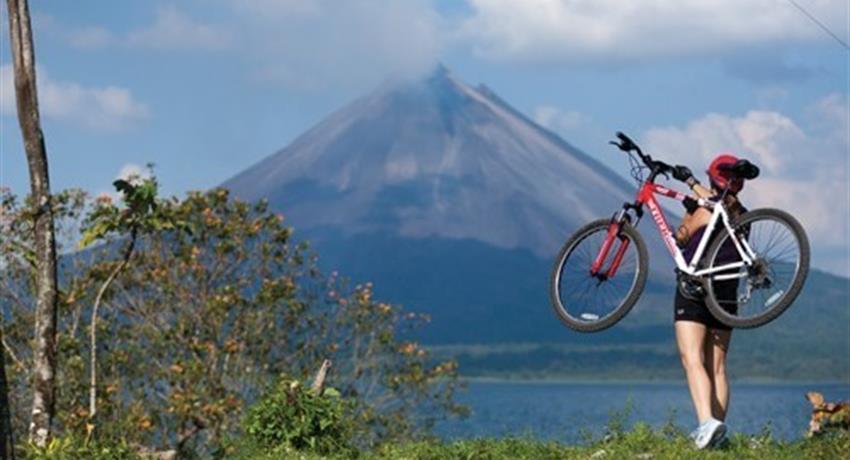 Bike tours in arenal volcano - tiqy, Arenal Volcano, Biking Tour and Baldi Hot Springs - Private Tour