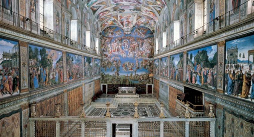 Sisitine Chapel, Lo Más Destacado del Vaticano en Grupo Pequeño