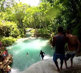 Irie Blue Hole and Fire Water