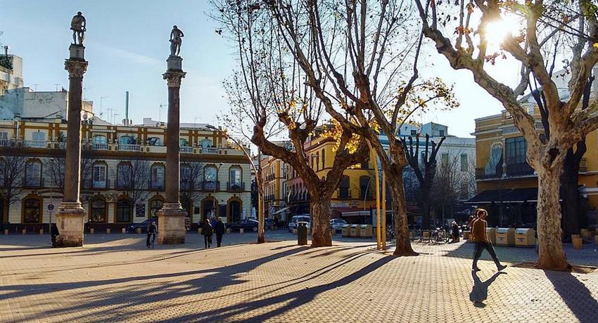 Plaza Alameda de Hércules - tiqy, La Macarena: De Sevilla al Cielo