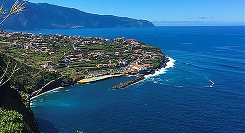 view from cabo girao - tiqy, Tour a Noreste de Madeira