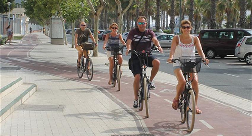 riding from coast to coast in Malaga - tiqy, Tour en Bicicleta Málaga de Costa a Costa