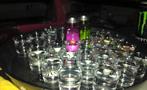 vodka shots - tiqy, Malaga Pub Crawl