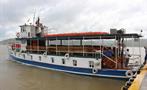 Ferry for the tour - tiqy, Partial Transit through the Panama Canal