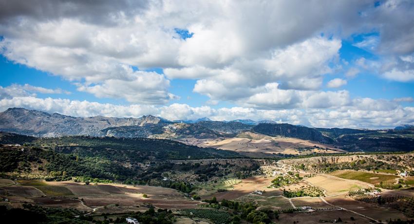 hills in ronda - tiqy, Ronda From Granada