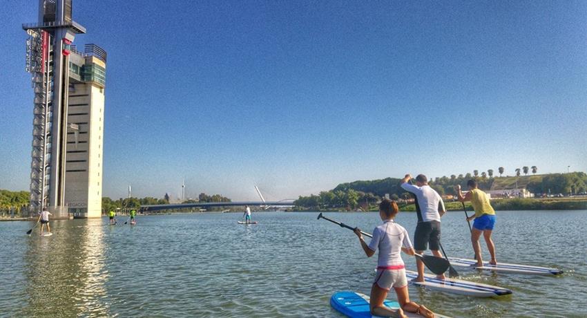 Paddle into the adventure, Seville Stand Up Paddle Surf