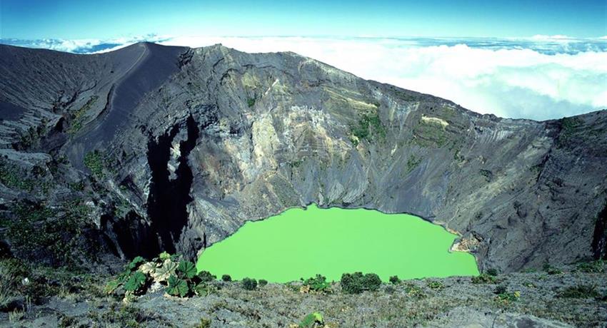 Poas Volcano National park, Poás Volcano, Doka and La Paz Waterfall
