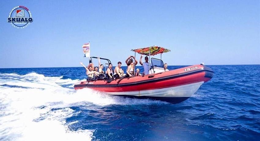 Speed Boat, Aventura de Esnórquel