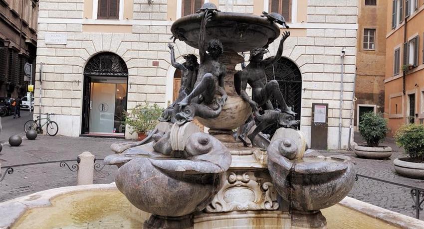 Fountains Walking Tour, Caminata por Plazas y Fuentes de Roma