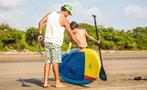 Like the Father, the son, Stand Up Paddle Board Lessons In Playa Venao