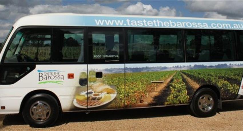 Taste the Barossa Premium Full Day Tour bus, Taste the Barossa Premium Full Day Tour 