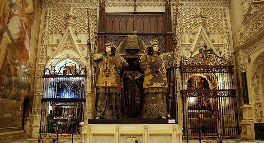 Christopher Columbus Tomb - Tiqy, Tour Inside The Cathedral and Giralda 