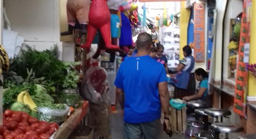 vista de los vegetales - tiqy, Visita Guiada a Pie al Mercado