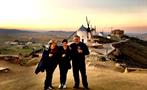 happy family in the wine tour - tiqy, Windmills of Don Quixote Wine Tour 