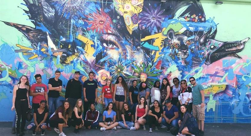 Group Picture, Wynwood Walls and Street Art Tour